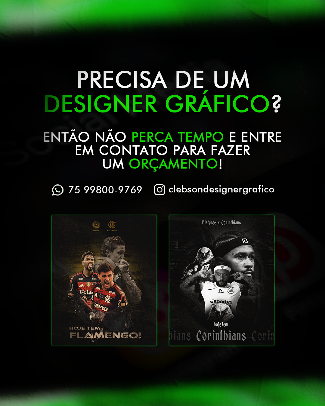 Designer Gráfico freelancer profissional