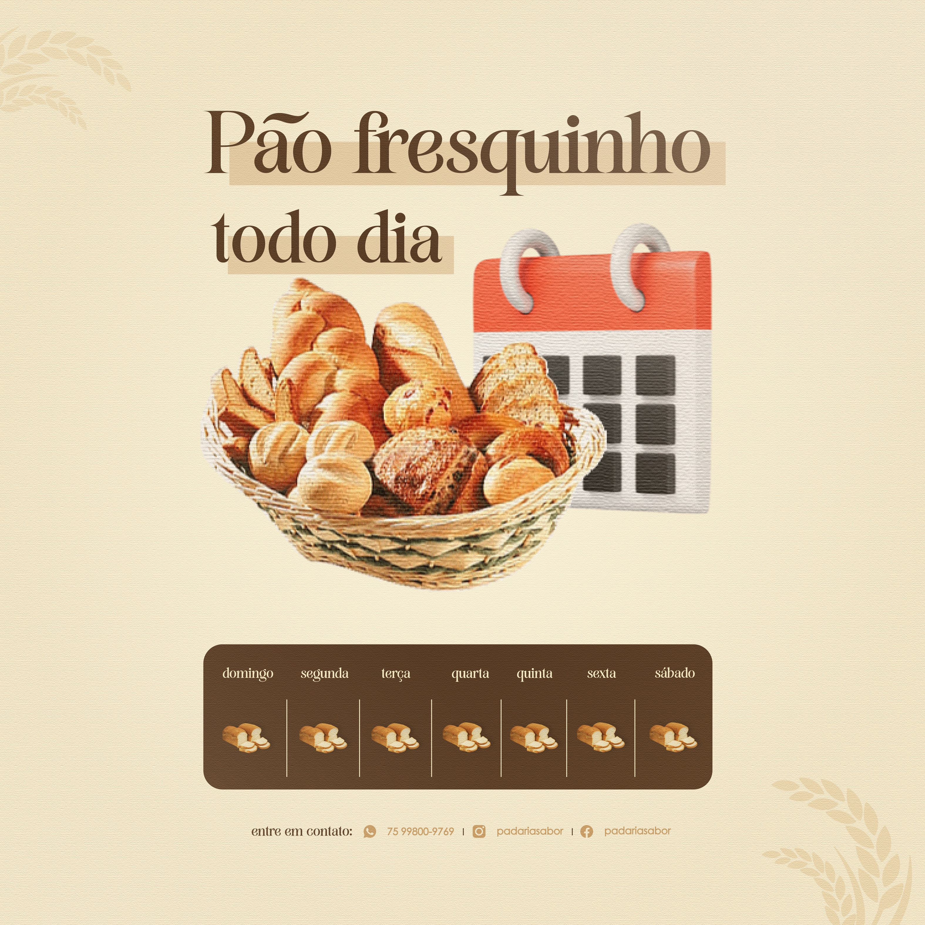 Designer gráfico profissional para padaria