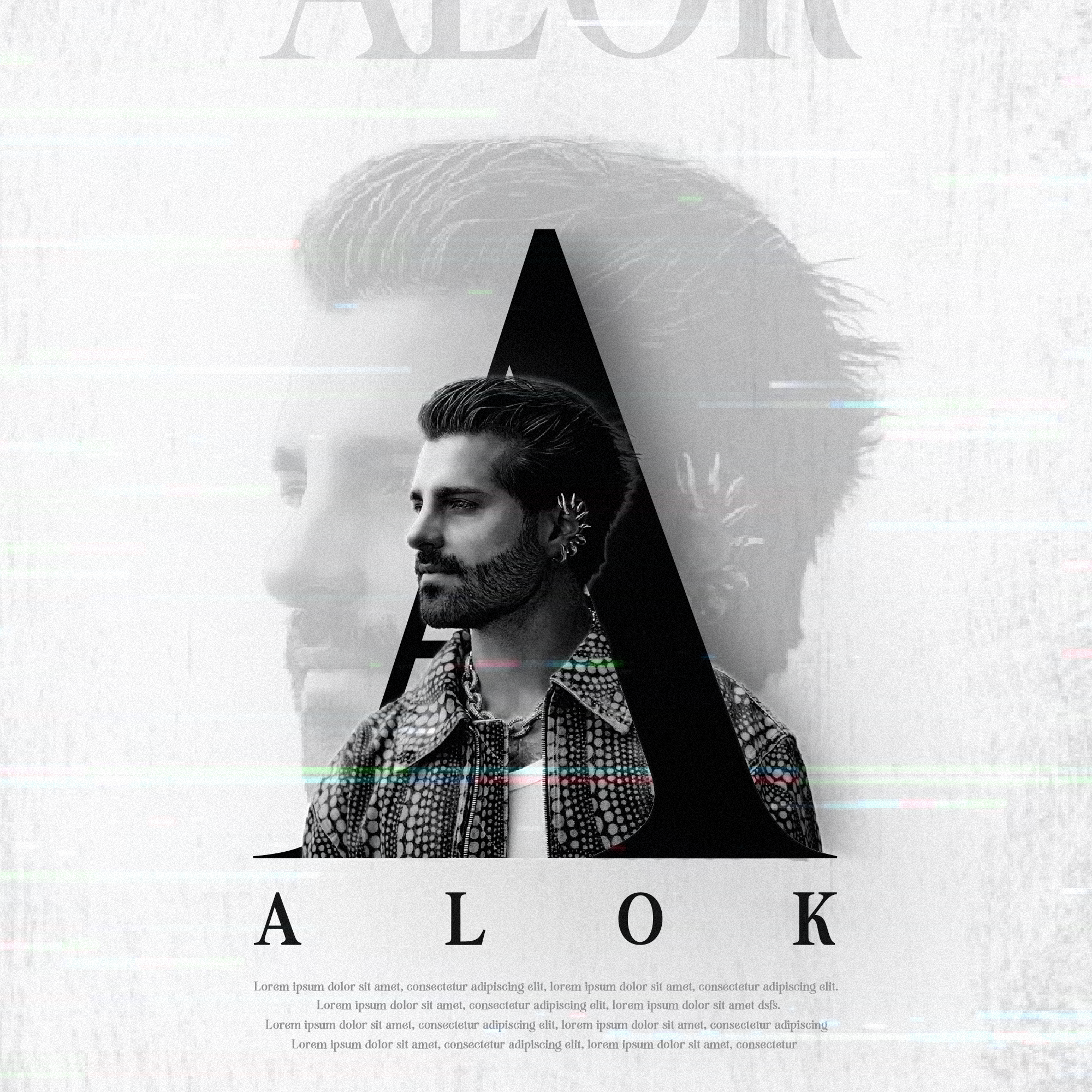 Flyer profissional de evento DJ Alok